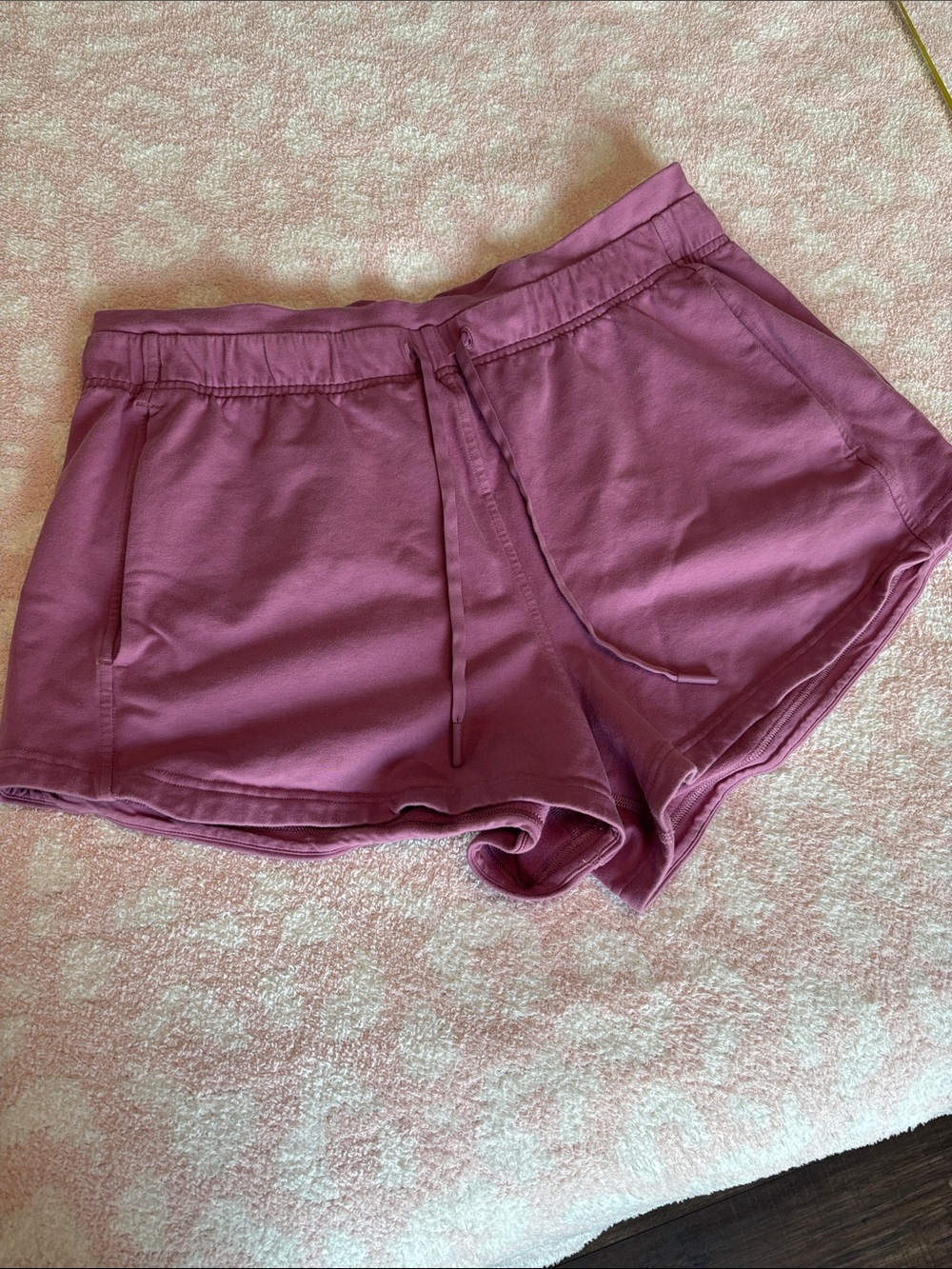 lululemon athletica Mauve Drawstring Athletic Shorts